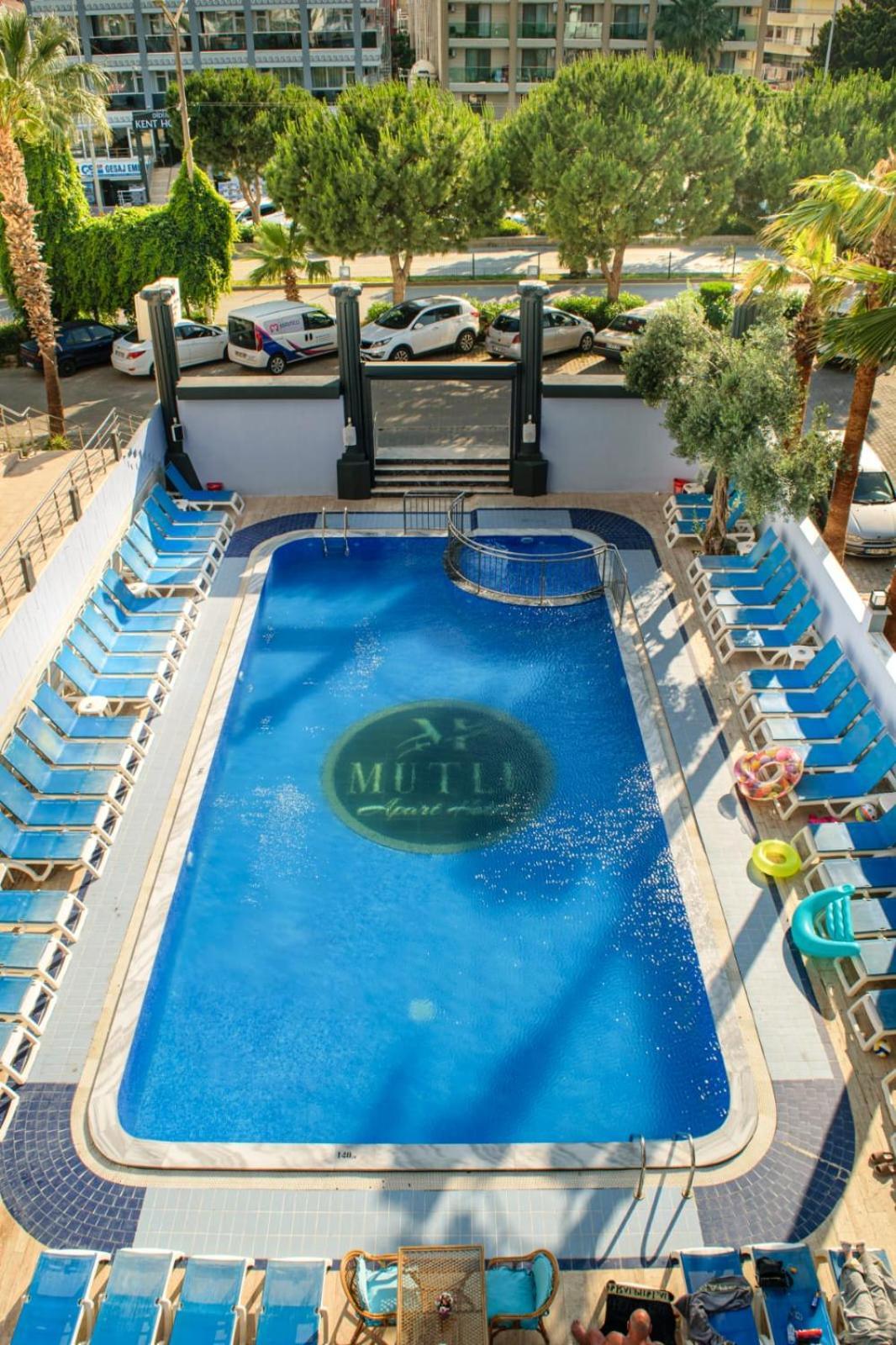 Mutlu Hotel Дидим Экстерьер фото